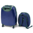 delad – resväska set resbagage barnbagage 16'' + 12'' ryggsäck – 2 – Färgglad