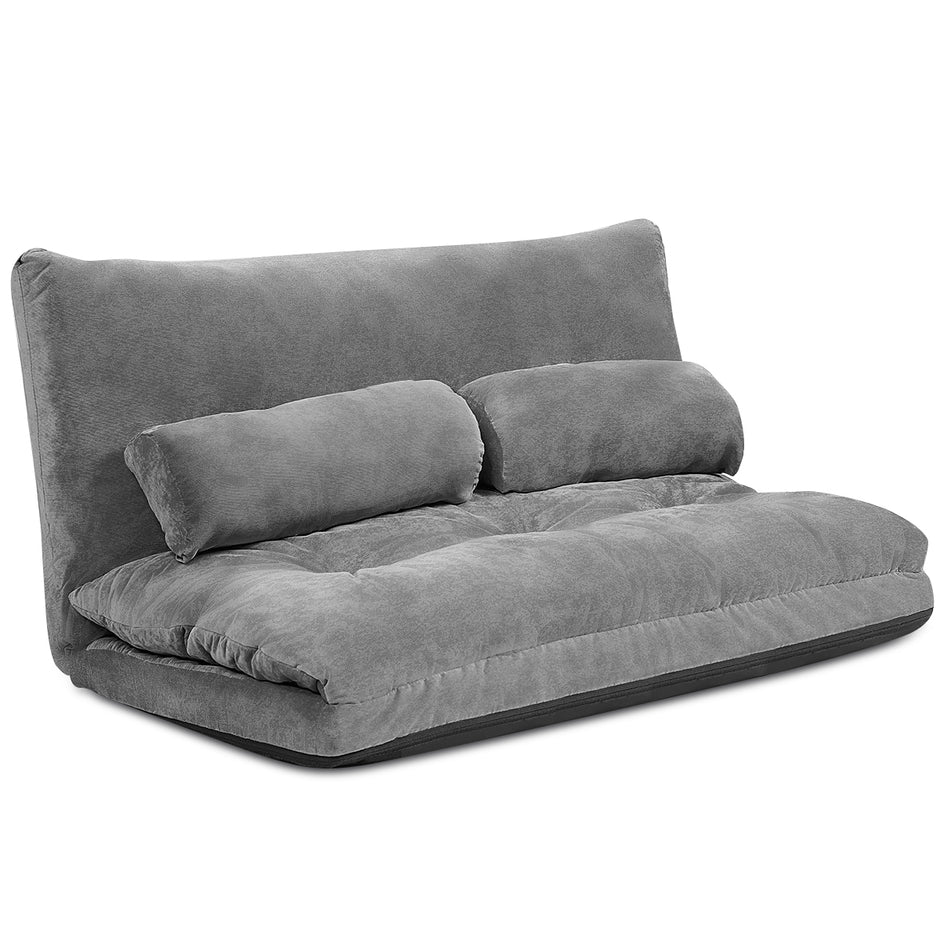 Justerbar – golvsoffa Multifunktionell nivå – 6 178 x 98 x 18 cm – Grå