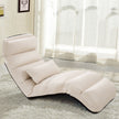 Golvstol – vägs justerbar mockaklädd – 5 175 x 55 x 20 cm – Beige