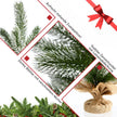 Hög – konstgjord mini julgran liten för bord + – 50 cm – Grön