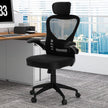 Ergonomisk – kontorsstol i mesh med gungrygg Executive Swivel PC – Svart