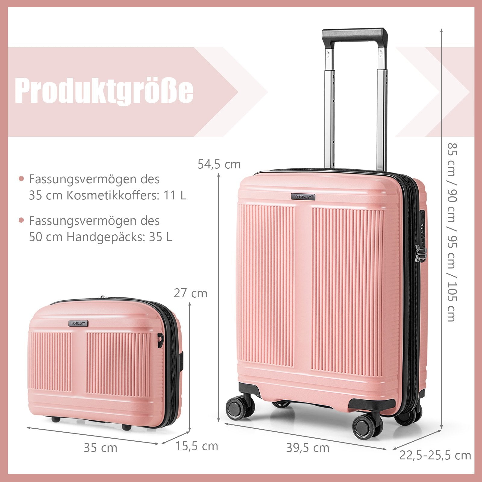 delat – bagageset inklusive 20