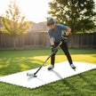 pack – Torkland Syntetiska Isplattor för Träning Hockey Golvmatta – 10 465 x 465 cm – Vit