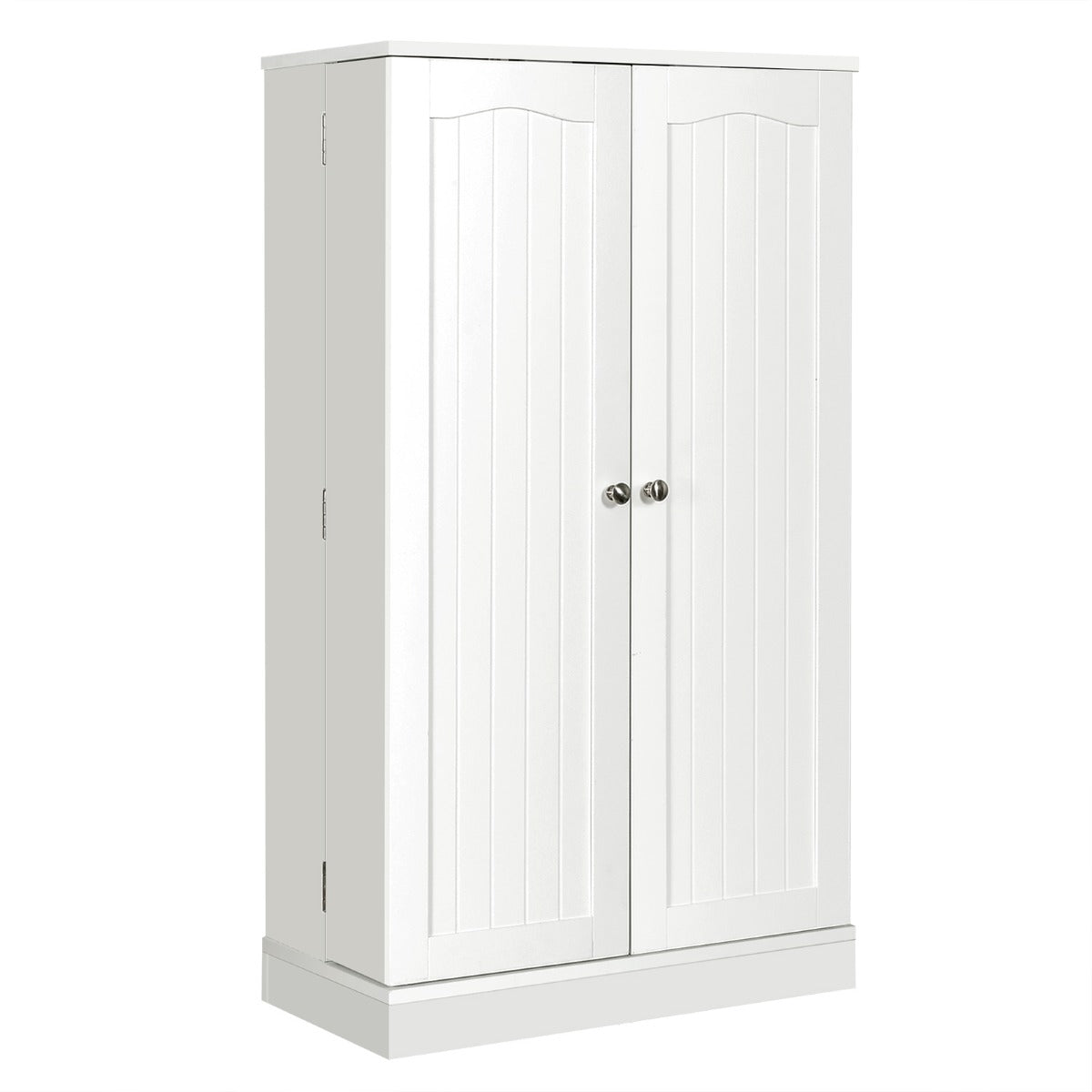 Dubbeldörrsförvaringsskåp – med justerbara hyllplan – 6 59 x 30,5 x 103,5 cm – Vit