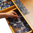 Pusselbord – med lådor Puzzle Board – 4 80 x 65 cm – Trä