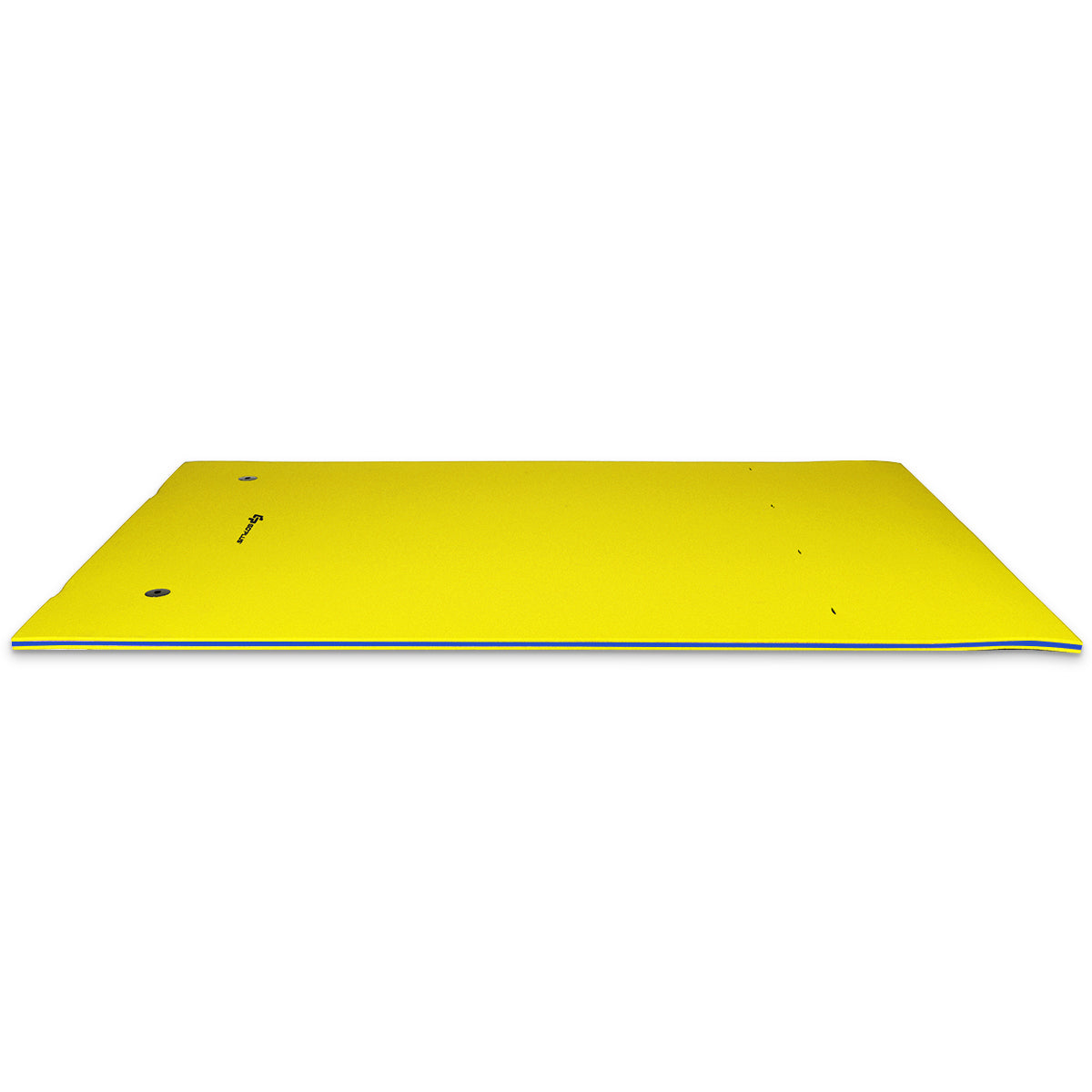 Flytande – matta Vattensäng /Blå – 270 x 180 x 3,5 cm – Gul