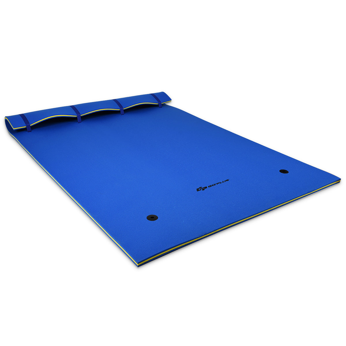 Flytande – matta Vattensäng Gul/ – 270 x 180 x 3,5 cm – Blå