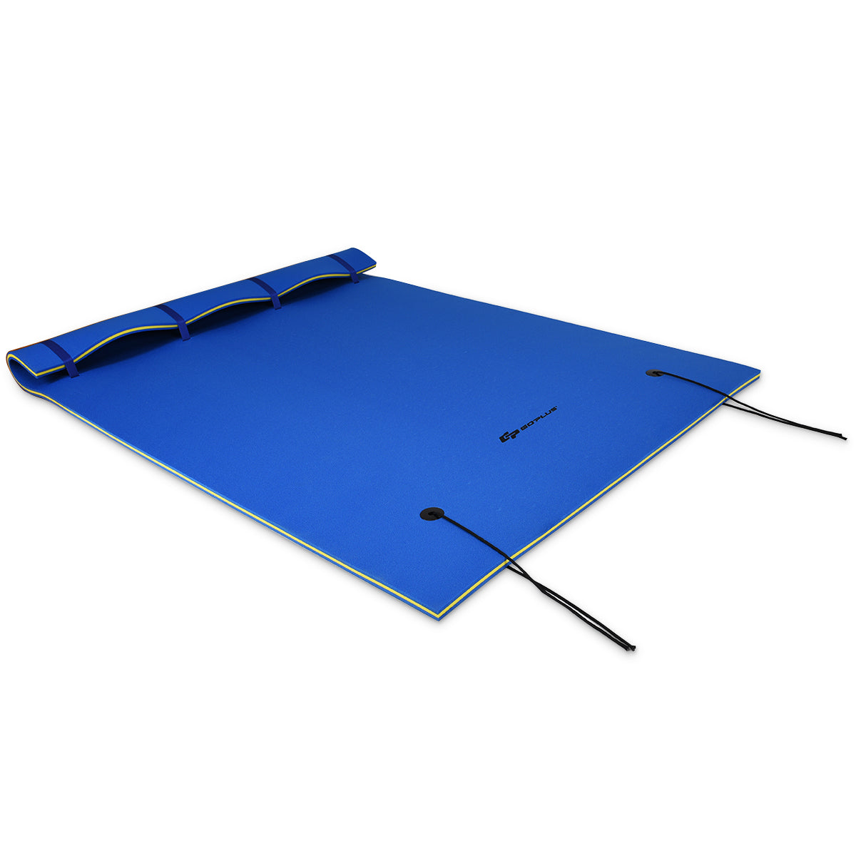 Flytande – matta Vattensäng Gul/ – 270 x 180 x 3,5 cm – Blå