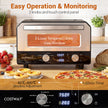 Elektrisk – inomhus pizzaugn Bords för pizzor med förinställningar – 30 cm 6 – Svart