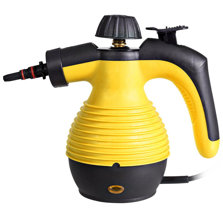 Steam – Cleaner Handhållen delad tillbehörssats och säker design – 9 – Gul