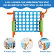 Stort – i rad Jumbo i set Blå + – 4 4 84 x 33 x 79 cm – Orange