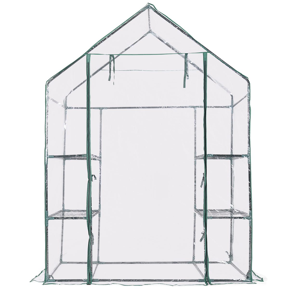 Växthusfolie – växthusväxthusväxthus tomathus – 143 x 73 x 195 cm – Genomskinlig