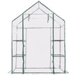 Växthusfolie – växthusväxthusväxthus tomathus – 143 x 73 x 195 cm – Genomskinlig