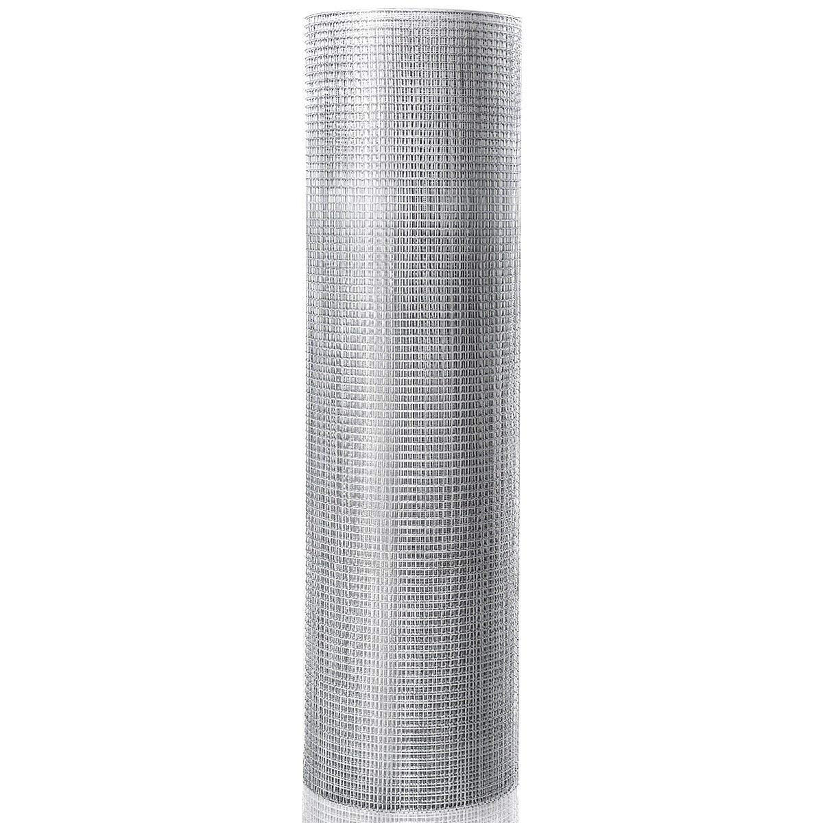 Järnnätstyg – med öppningar som trädskyddsstöd – 7 x 7 mm 0,9 x 15 m – Silver