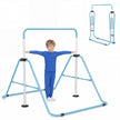 Barn – gymnastikstång höjdjusterbar vikbar rekstång träningsstång Bärkapacitet upp till – 90-130 cm 70 kg – Blå