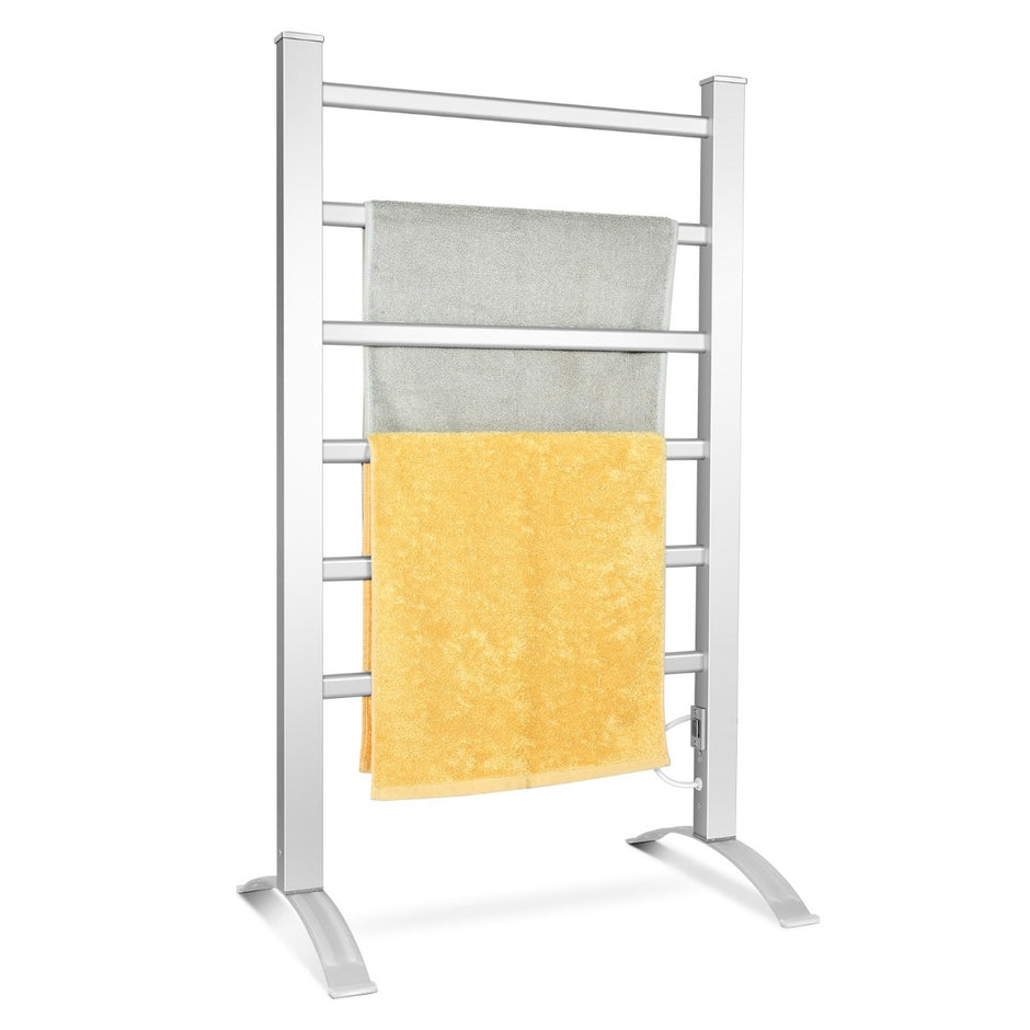 Handdukstork – Multifunktionell elektrisk med bars – 6 – Silver