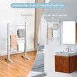Handdukstork – Multifunktionell elektrisk med bars – 6 – Silver
