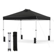 Pop – up paviljong med sandsäckar och markpinnar rep Fällbar – 4 3 x 3 m – Svart
