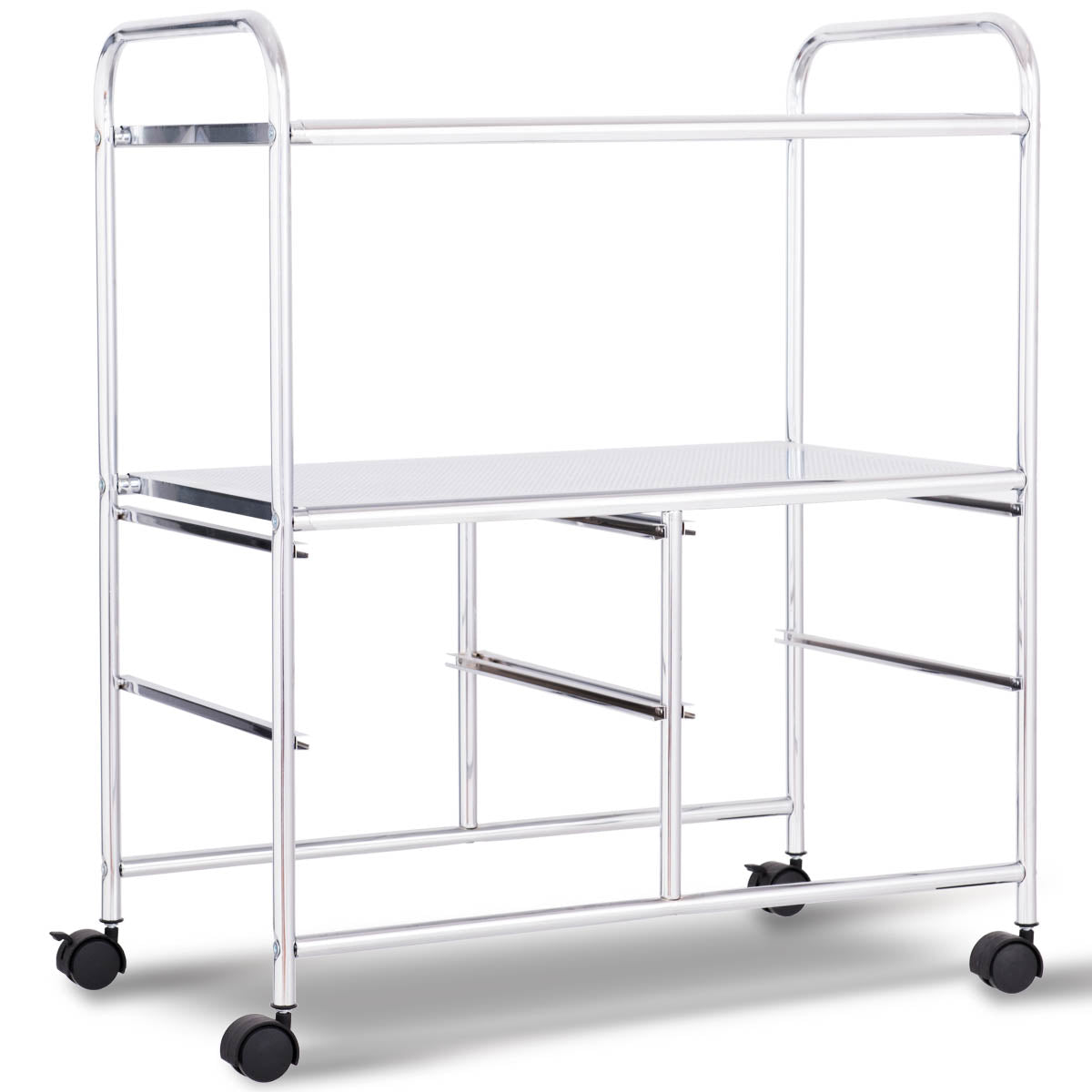 Vagn – lådor badrumsrullcontainer med hjul – 4 58,5 x 37 x 75 cm – Färgglad