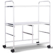 Vagn – lådor badrumsrullcontainer med hjul – 4 58,5 x 37 x 75 cm – Färgglad