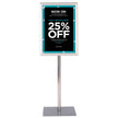 Info – Stativ A3 Höjdjusterbar Avtagbar Poster Ställ /Svart – 42 x 29,5 cm – Silver