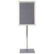 Info – Stativ A3 Höjdjusterbar Avtagbar Poster Ställ /Svart – 42 x 29,5 cm – Silver