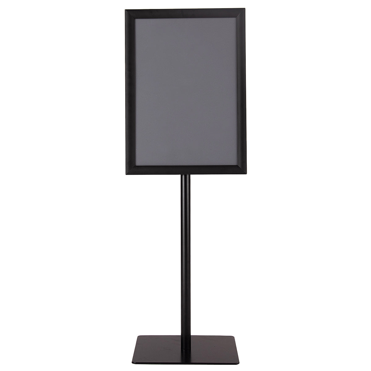 Info – Stativ A3 Höjdjusterbar Avtagbar Affisch Silver/ – 42 x 29,5 cm – Svart