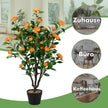 Konstgjord – Camellia Tree Fake Blommande Plant + – Grön
