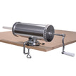 Korvfyllare – korvmaskin korvpåfyllningsmaskin korvspruta korvpress – 2,5 kg – Silver