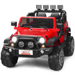 Elbil – för barn sits med 2,4G fjärrkontroll hastigheter 12V MP3 – 2 3 – Röd