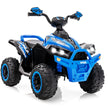 12V – Electric Kids Quad med musikhorn och LED strålkastare Blue – Blå