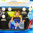 delat – barn resväska set med astronautmönster ryggsäck och – 2 27 x 20 x 43 cm – Mörkblå