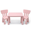 Barnbord – och stolar st Barnsittgrupp Barnmöbelset – 2 3 – Rosa