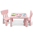 Barnbord – och stolar st Barnsittgrupp Barnmöbelset – 2 3 – Rosa