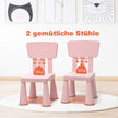 Barnbord – och stolar st Barnsittgrupp Barnmöbelset – 2 3 – Rosa
