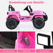 Batteridrivet – elfordon för barn med säte – 1 114 x 78 x 67 cm – Rosa