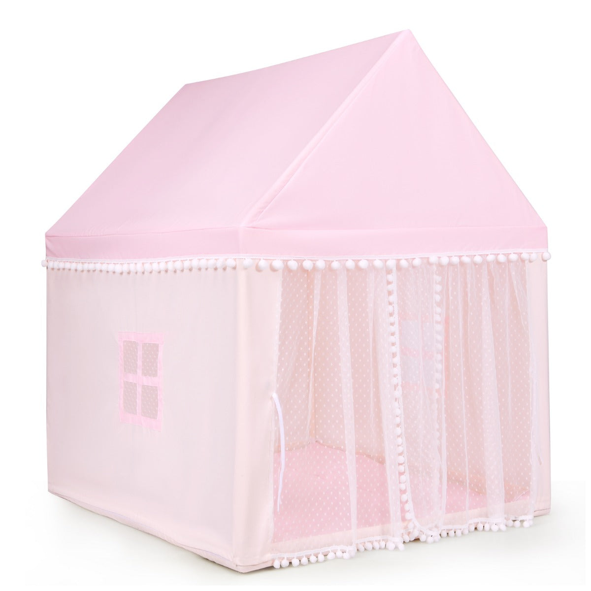 Barntält – lekstuga prinsessa barnlekstält – Rosa