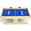 Magnetiskt – minifotbollsbord med bollar och magnetiska handtag för spelare +Blå – 2 2 2 – Natur