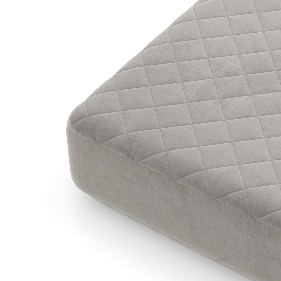 Madrassskydd – Lyxig Supermjuk övermadrass med djup ficka – 180 x 200 cm – Grå