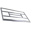 Verktygsbod – i metall trädgårdshus redskapsbod inklusive grund taktak – 213 x 130 x 173 cm – Mörkgrå