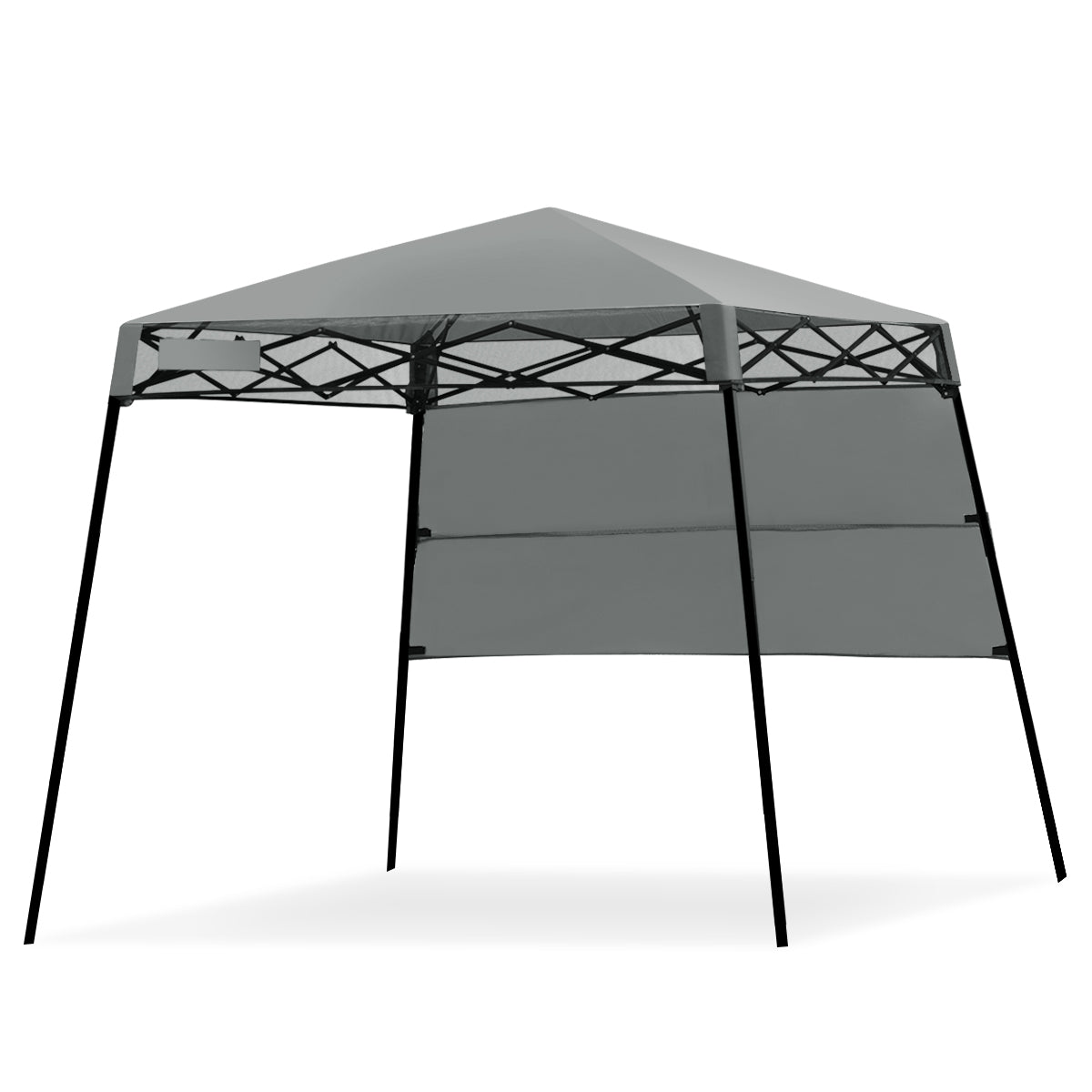 Trädgårdspaviljong – Trädgårdstält med väska Portabelt partytält – 181 x 181 x 210 cm – Grå