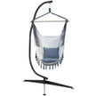Hängande – stolsram XXL sitsstativ – 207 cm 150 kg – Svart