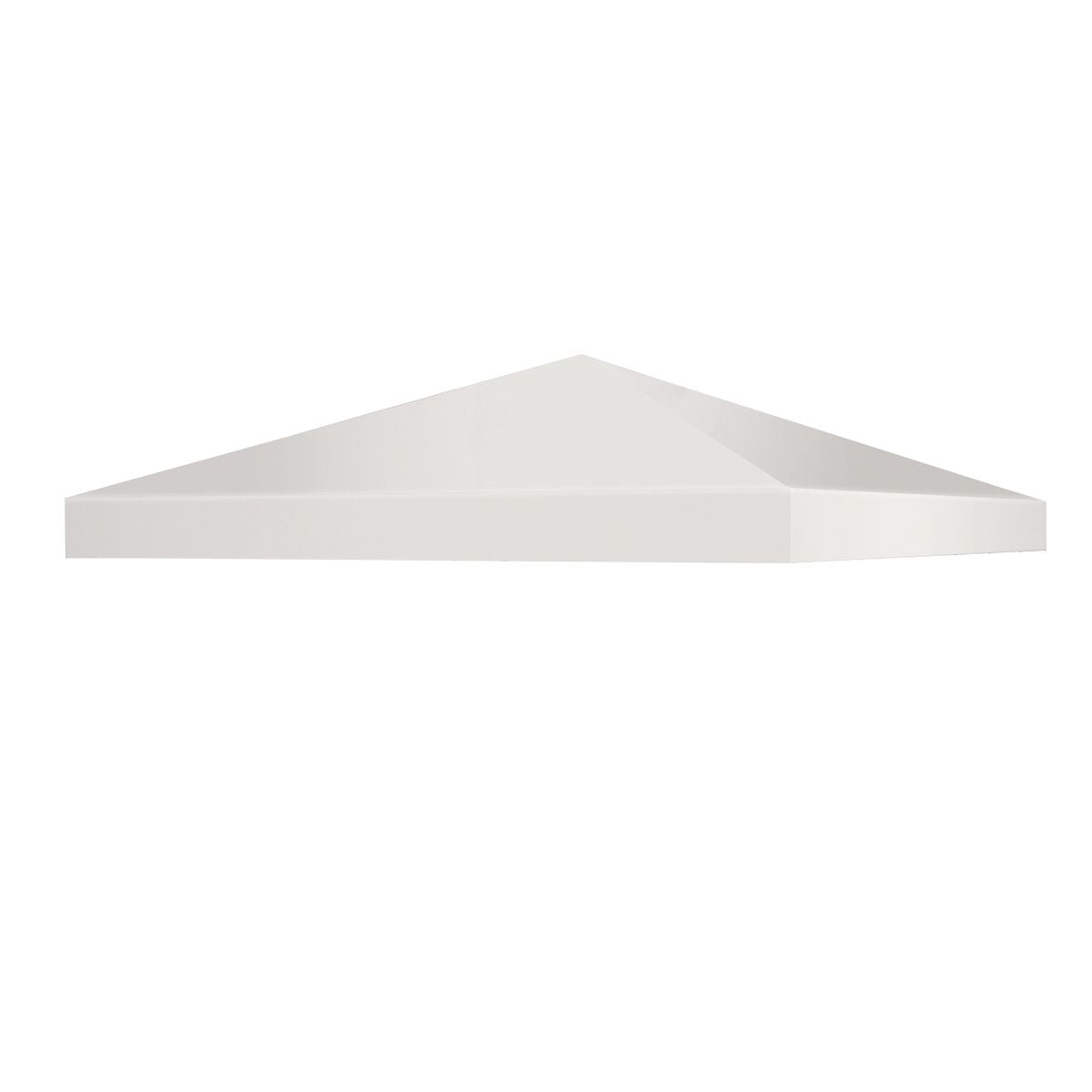 Paviljongersättningstak – Solskyddsöverdrag med kardborrefästen – 300 x 300 cm – Beige