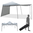Instant – Pop Up Canopy tält med markiser Utomhussolskydd – 3 x 3 m – Grå