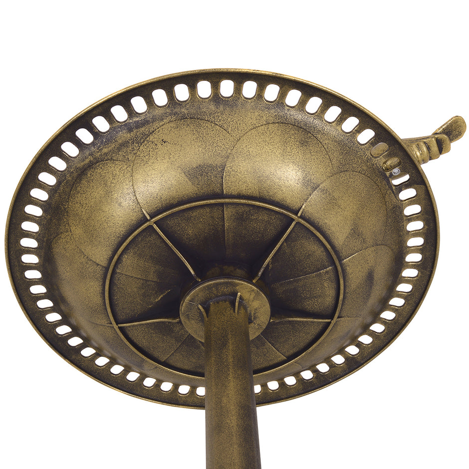 Fågelmatningsstation – Fågelmatare Fågelmatningsställ – 50 x 76 cm – Brons