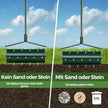 Lawn – Aerator Roller Manual med handtag och spik – 44 x 128 cm – Grön