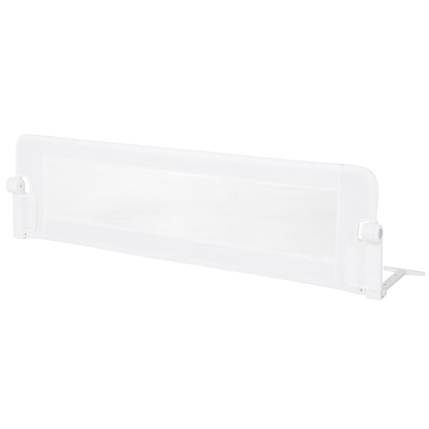 Vikbar – säkerhetsgrind för barnsängar med justerbara remmar – 150 x 40,5 x 42 cm – Vit