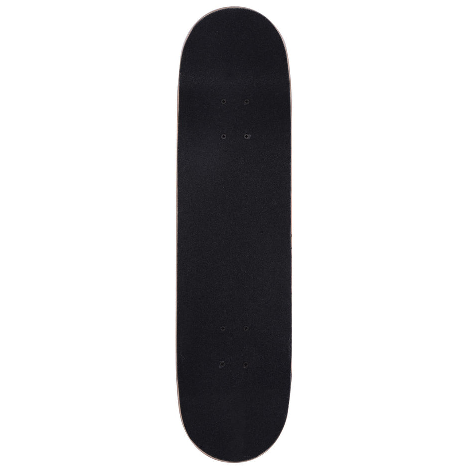 Skateboard – Complete Funboard Minicruiser Träbräda Longboard – 20 x 79 cm – Svart