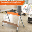 Set – med såghästar, hopfällbara, bärbara arbetshästar, lastkapacitet upp till – 2 500 kg – Orange