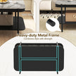 Rektangulär – soffbord Modern Cocktailbord Kaffebord Accentbord – Grå